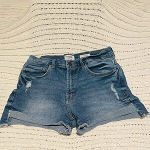 High-waisted Jeans shorts